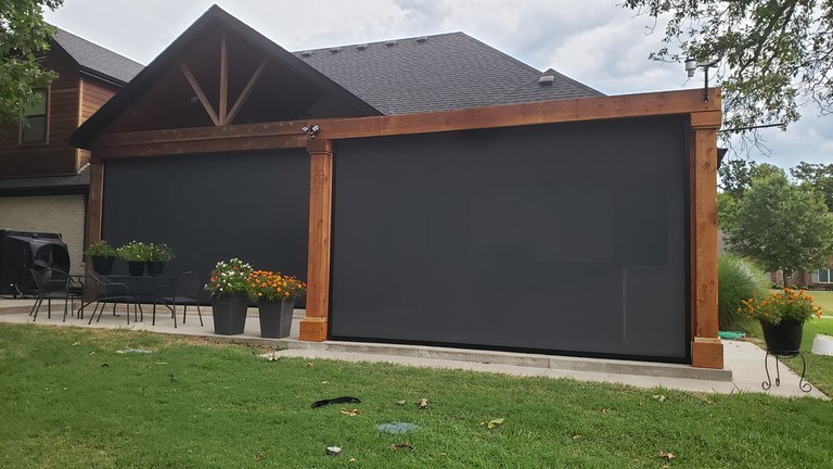 Black housing, flat black screen