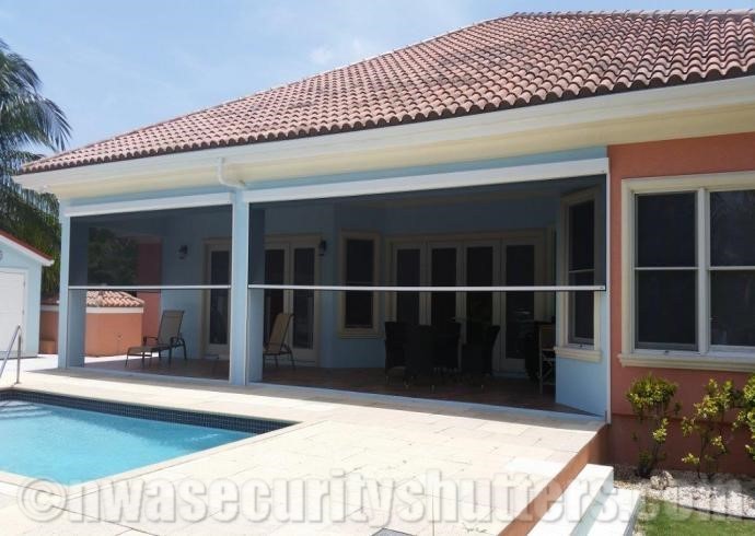 MOTORIZED RETRACTABLE SCREENS