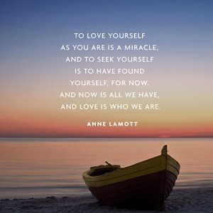 Love yourself Anne Lamott
